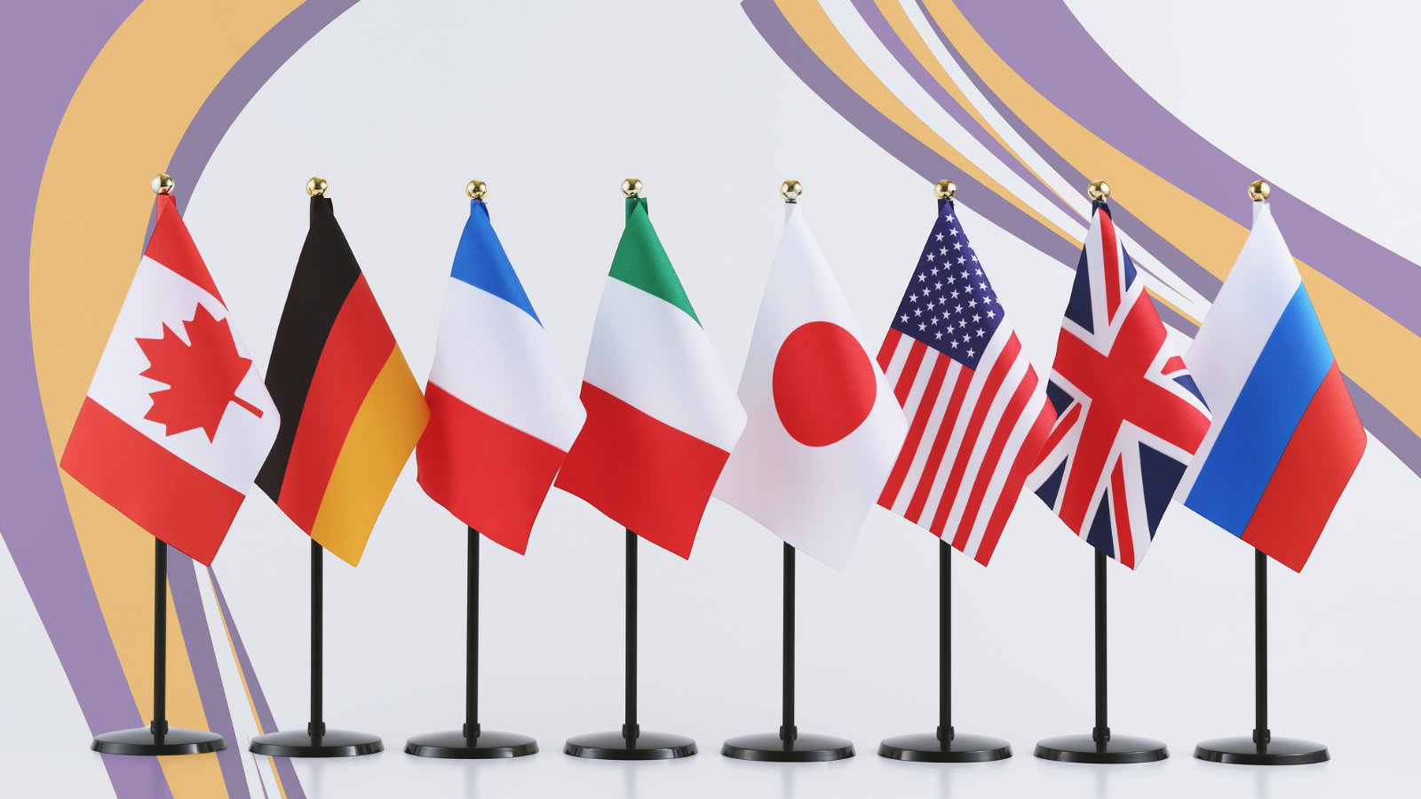 Flags representing International Translation Day