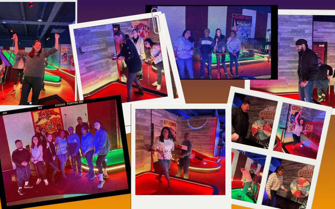 Our corporate crazy golf night