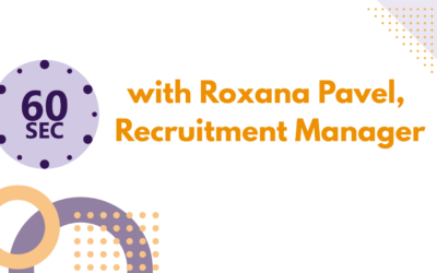 60 seconds with Roxana Pavel