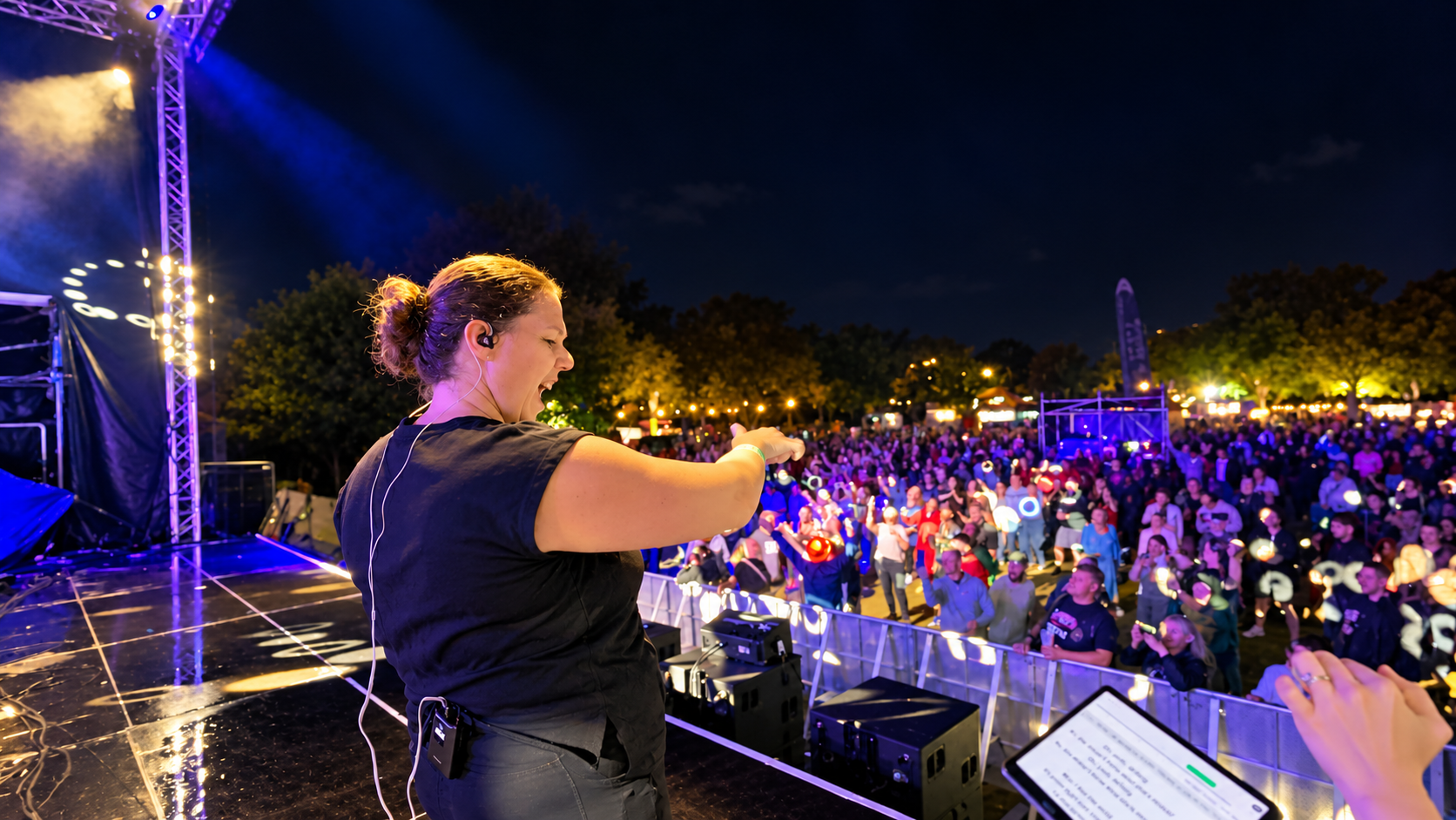 Our Head of Deaf Services, Sarah volunteered to deliver BSL interpreting at family event