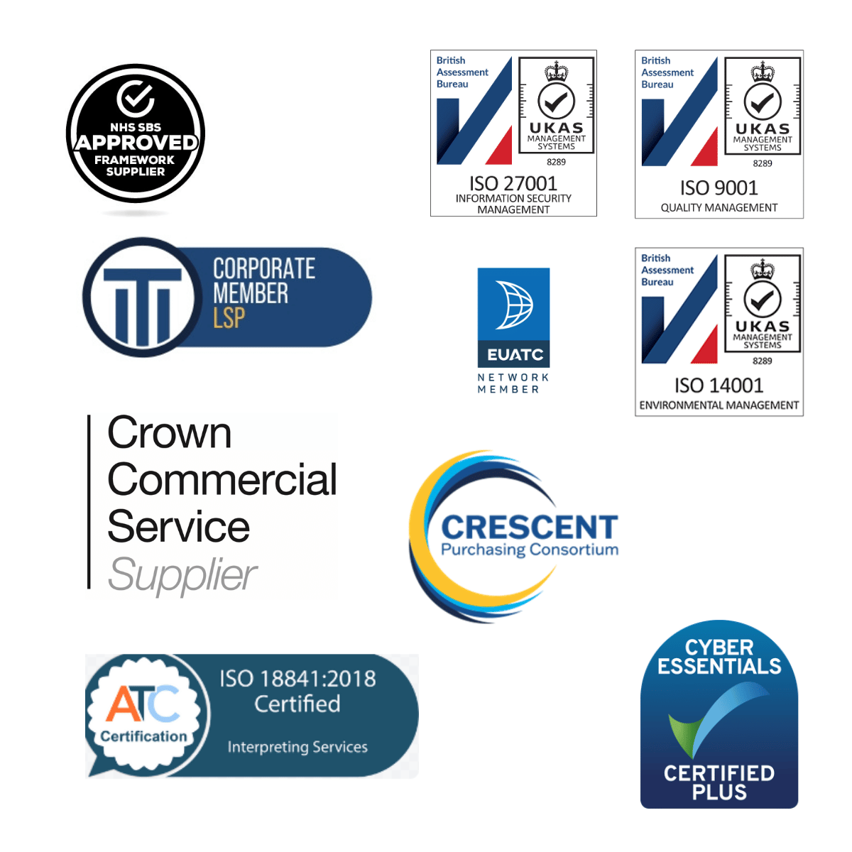 Professional-accreditations Professional accreditations for intrepreting and translation services